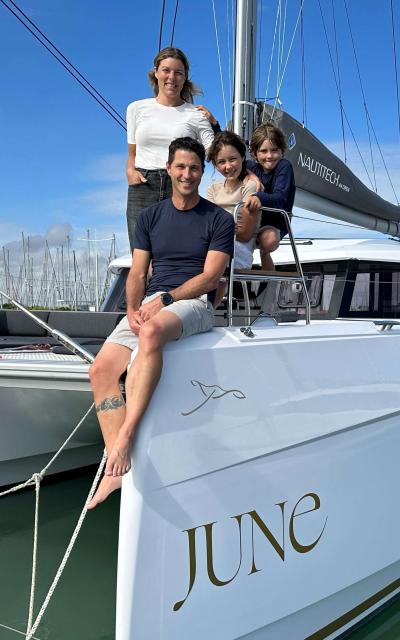Famille sailing june